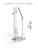 NAIL GUN WITH AN ANGLE-ADJUSTABLE MAGAZINE diagram and image