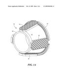 Grid fin control system for a fluid-borne object diagram and image