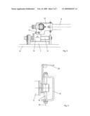 Device for checking the end positions of movable parts of a railway switch diagram and image