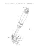 Device for checking the end positions of movable parts of a railway switch diagram and image