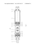 Device for checking the end positions of movable parts of a railway switch diagram and image