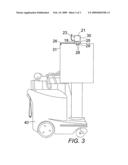 Radiation shield securing and covering system diagram and image