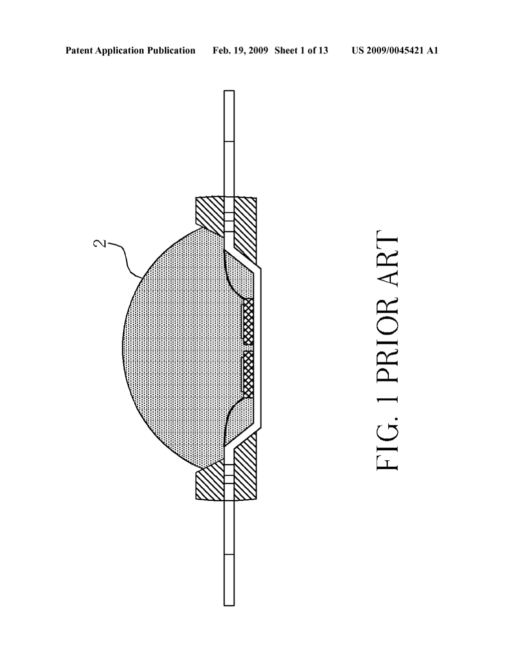 Surface mount type light emitting diode package device - diagram, schematic, and image 02