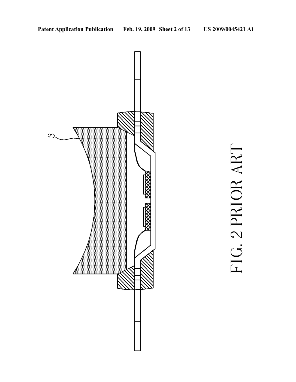 Surface mount type light emitting diode package device - diagram, schematic, and image 03