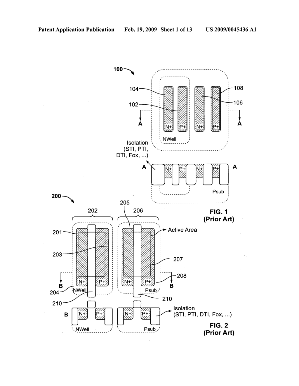 LOCALIZED TRIGGER ESD PROTECTION DEVICE - diagram, schematic, and image 02