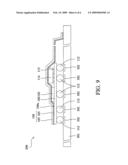 Electronic device with package module diagram and image