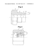 BITE TYPE TUBE CONNECTION STRUCTURE, TUBE FITTING, VALVE, CLOSING VALVE, REFRIGERATING CYCLE DEVICE, HOT-WATER SUPPLY DEVICE, BITE TYPE TUBE CONNECTION METHOD, AND ON-SITE TUBE CONNECTION METHOD diagram and image