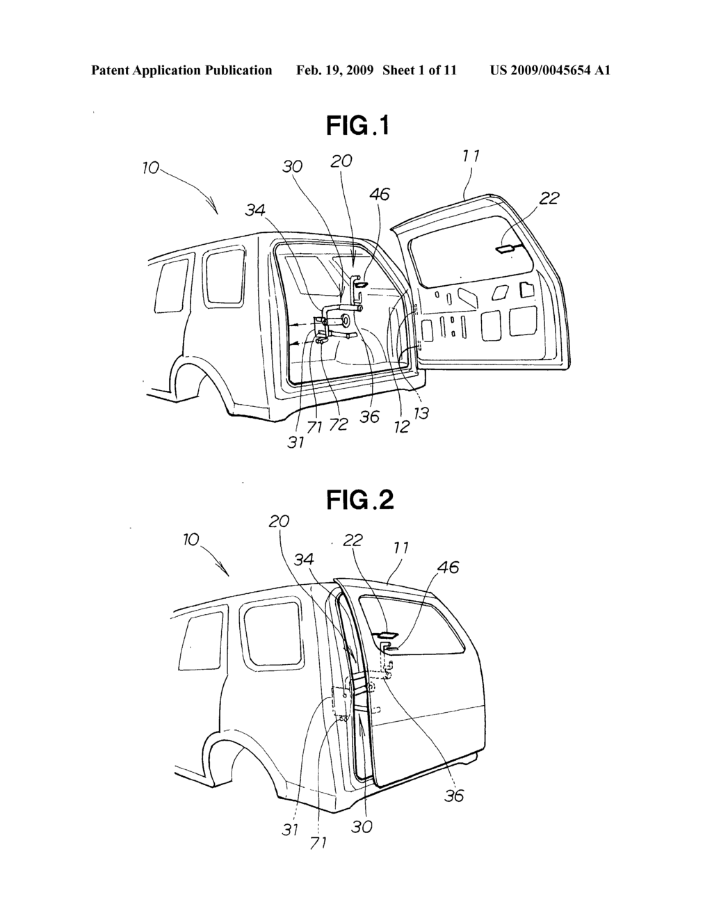 DOOR CLOSURE PREVENTION TOOL AND VEHICLE BODY COATING METHOD USING THE TOOL - diagram, schematic, and image 02