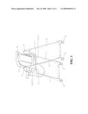 Single-Hand Height Adjustment Mechanism Of Highchair diagram and image