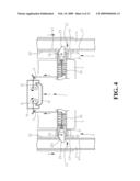 Single-Hand Height Adjustment Mechanism Of Highchair diagram and image