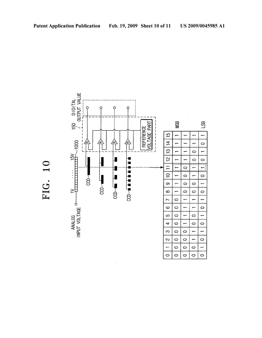 ANALOG TO DIGITAL CONVERTER USING ARRANGEMENT OF STATORS AND AD CONVERTING METHOD - diagram, schematic, and image 11