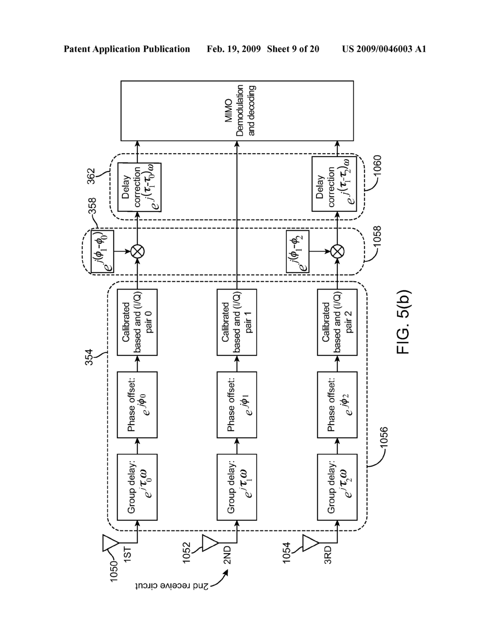 Method and Apparatus for Beamforming of Multi-Input-Multi-Output (MIMO) Orthogonol Frequency Division Multiplexing (OFDM) Transceivers - diagram, schematic, and image 10