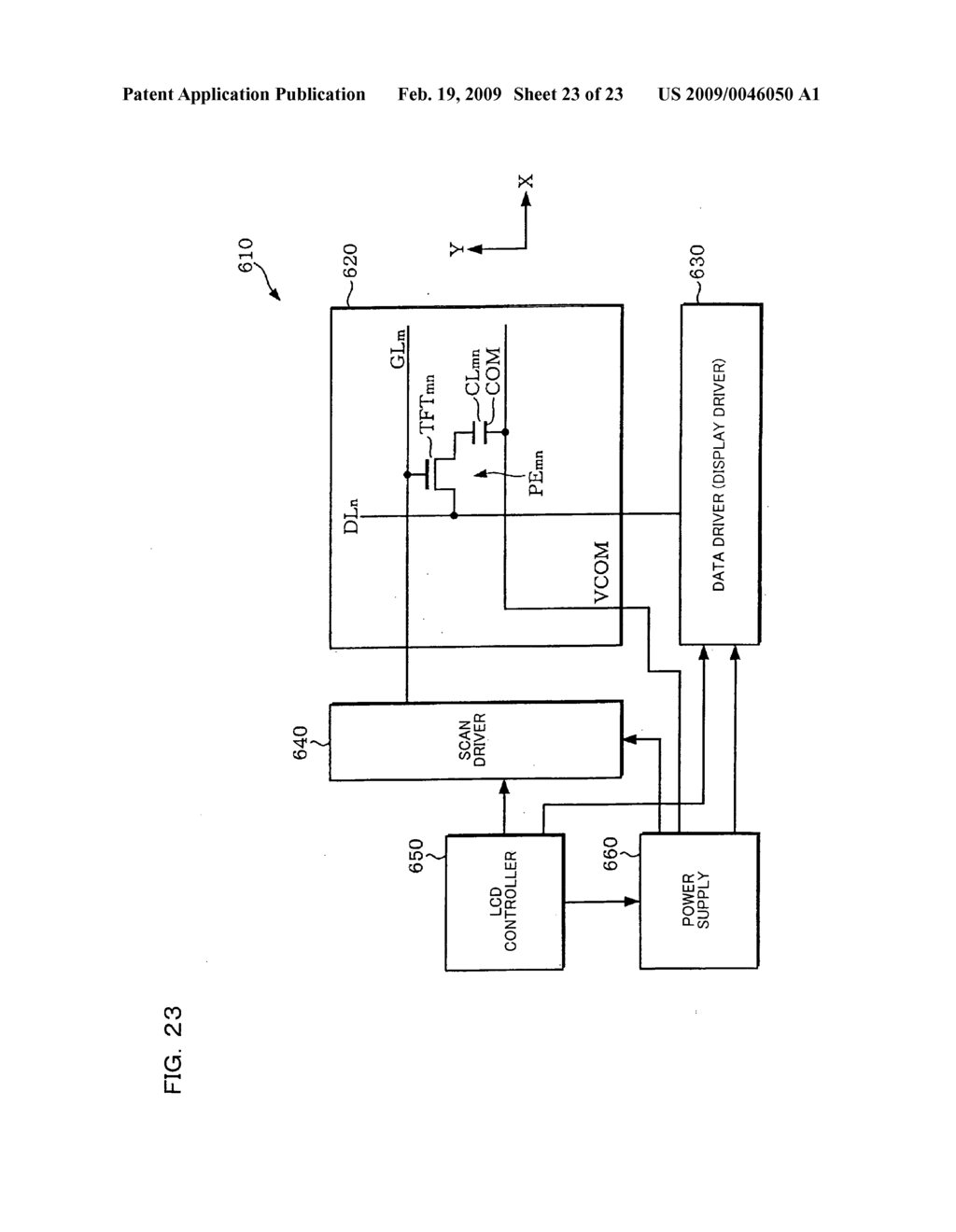 Display driver, electro-optical device, and control method for display driver - diagram, schematic, and image 24