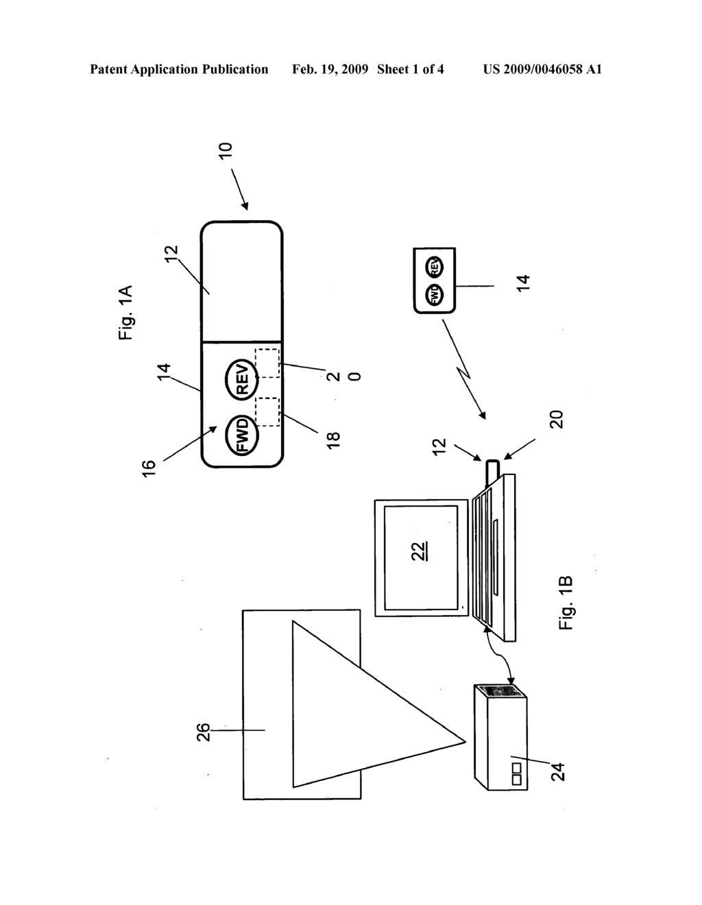 SELF-CONTAINED, POCKET-SIZED PRESENTATION APPARATUS - diagram, schematic, and image 02