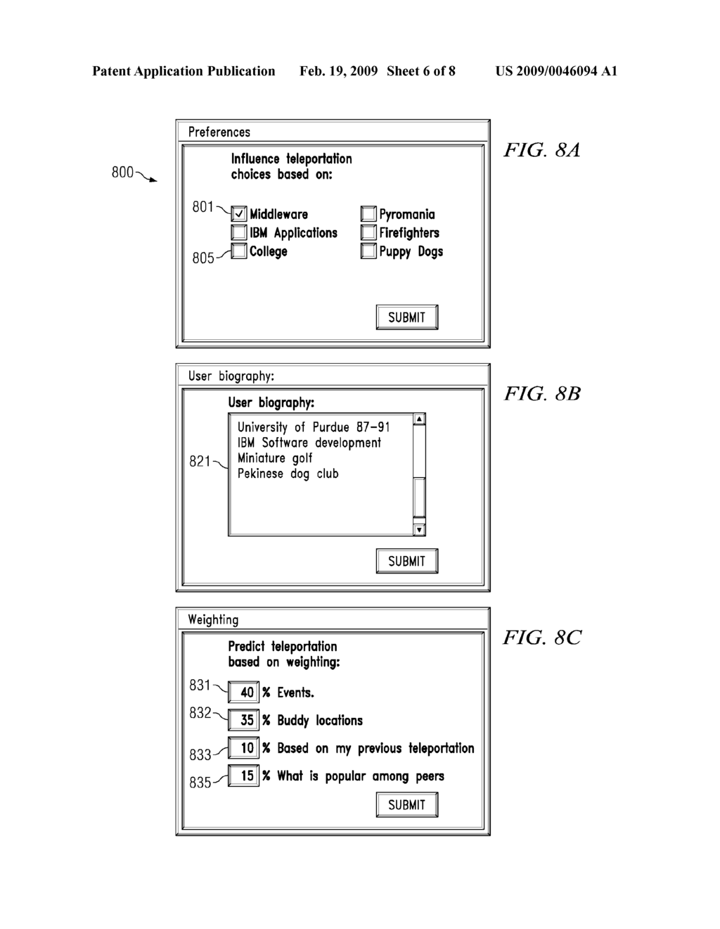 METHOD AND APPARATUS FOR PREDICTING AVATAR MOVEMENT IN A VIRTUAL UNIVERSE - diagram, schematic, and image 07