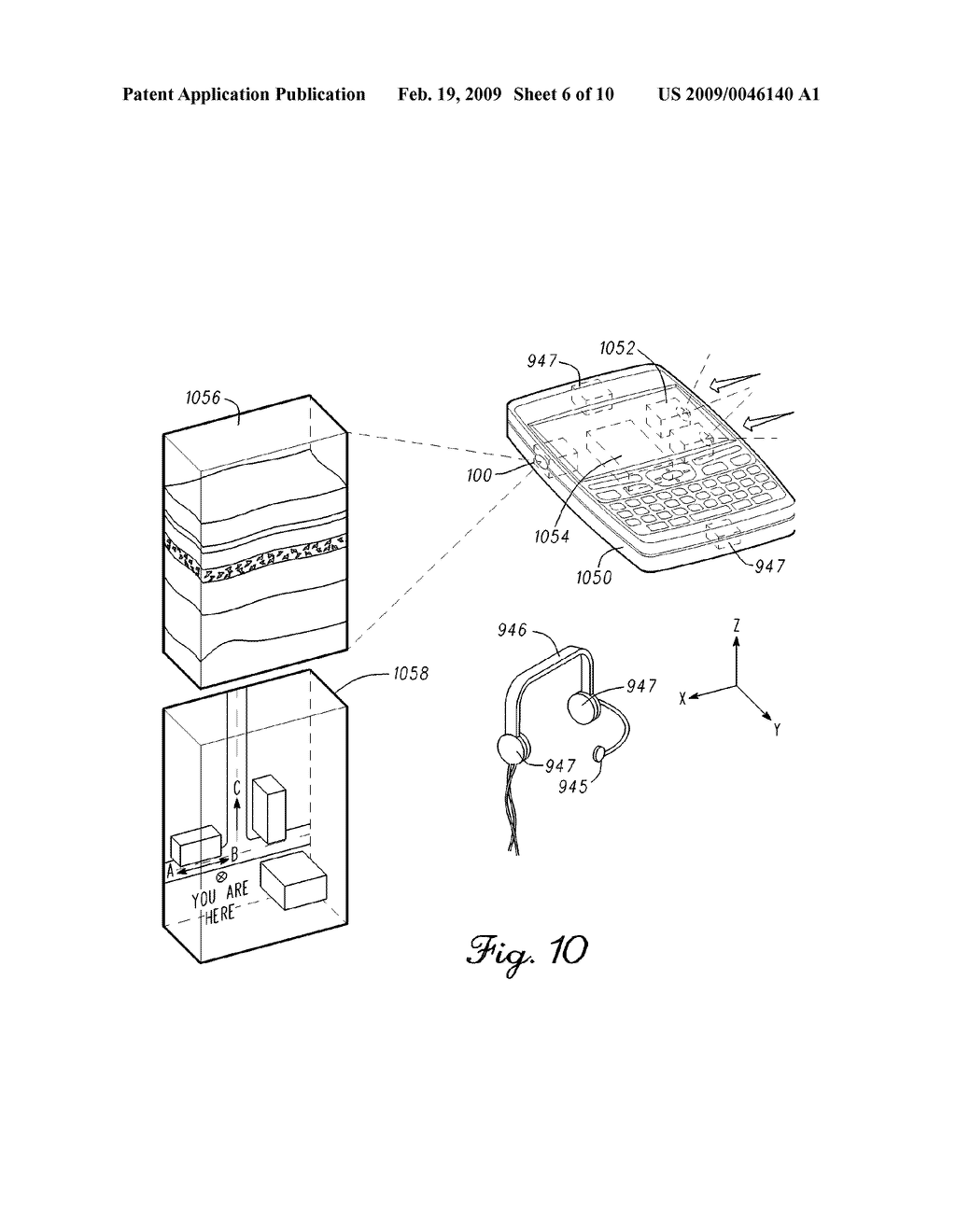 Mobile Virtual Reality Projector - diagram, schematic, and image 07