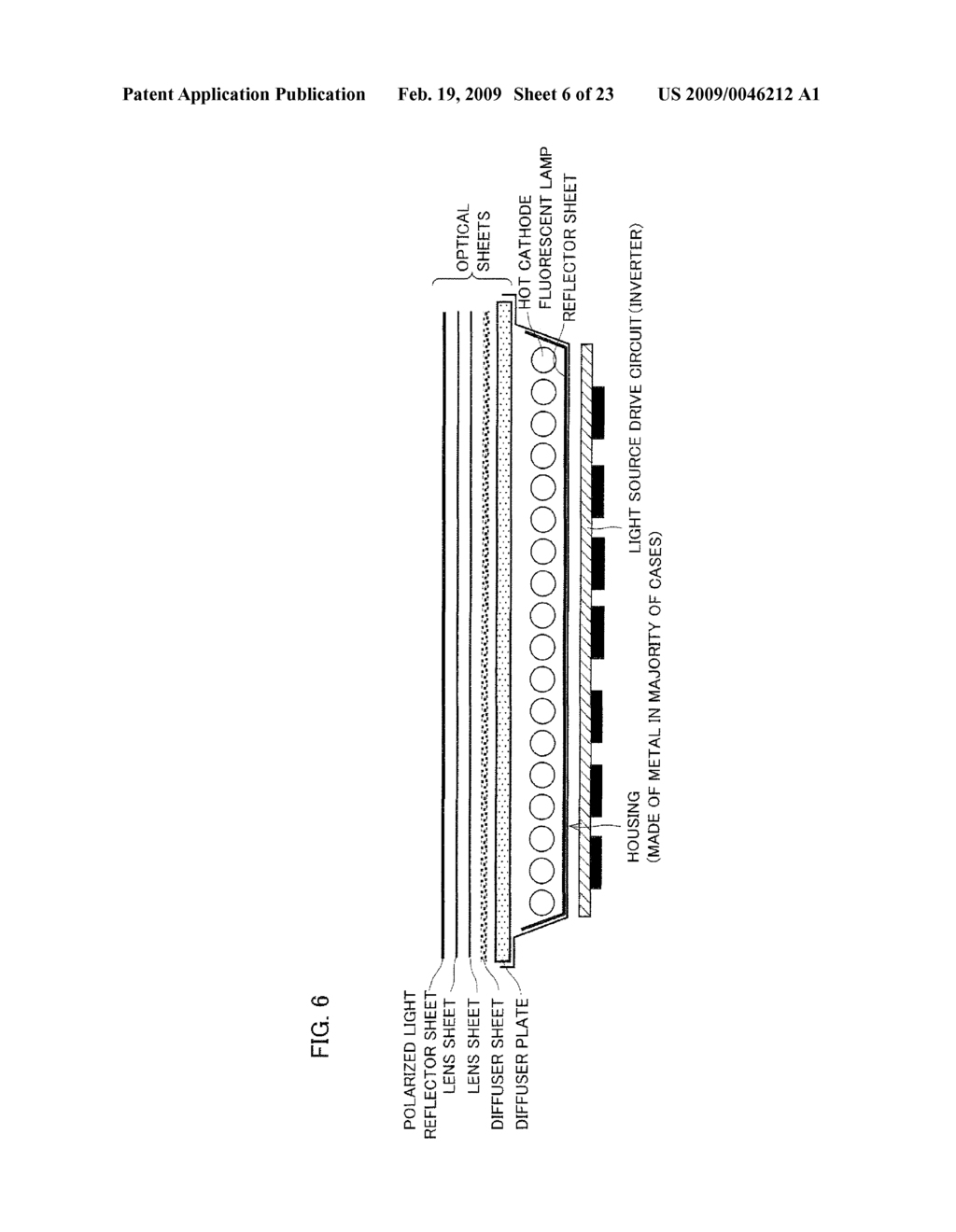 LIQUID CRYSTAL DISPLAY DEVICE AND TELEVISION RECEIVER - diagram, schematic, and image 07