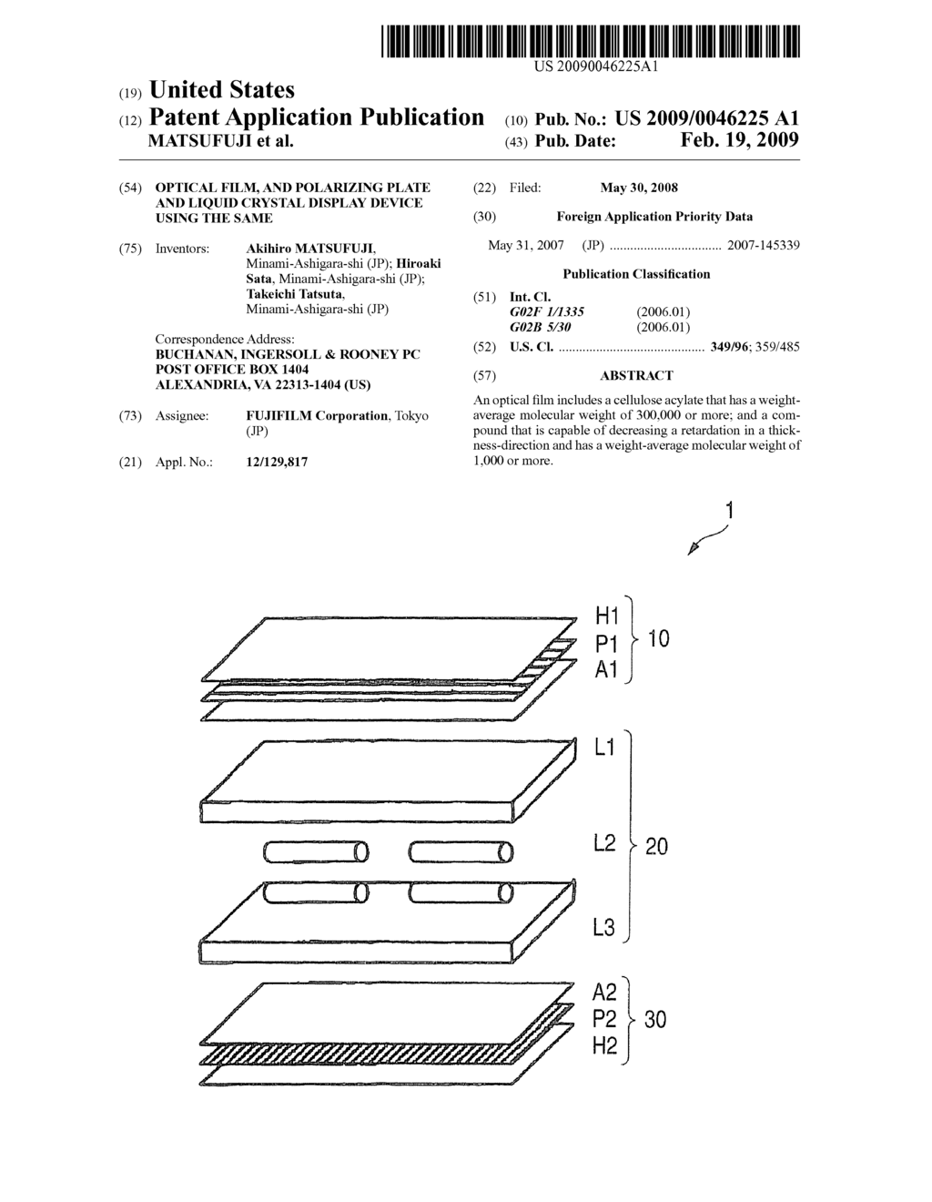 OPTICAL FILM, AND POLARIZING PLATE AND LIQUID CRYSTAL DISPLAY DEVICE USING THE SAME - diagram, schematic, and image 01