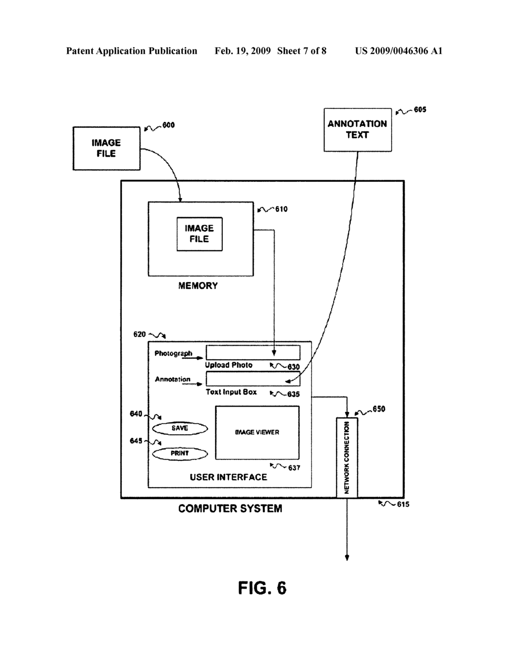 Method and apparatus for ordering and printing annotated photographs - diagram, schematic, and image 08