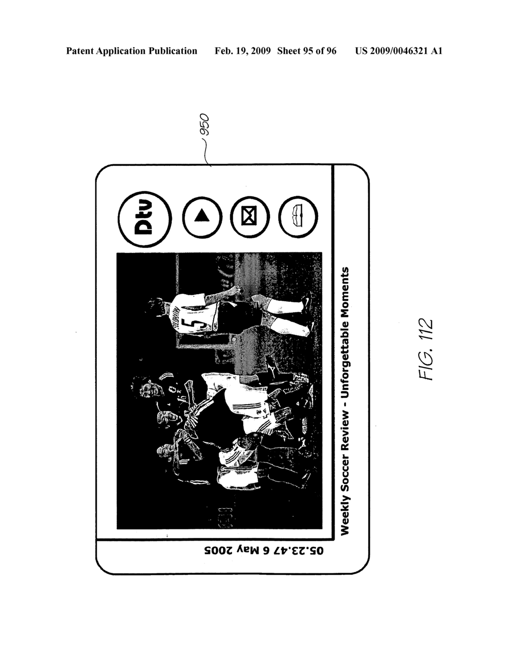 Print Medium having Coded Surface for Audio data Retrieval - diagram, schematic, and image 96