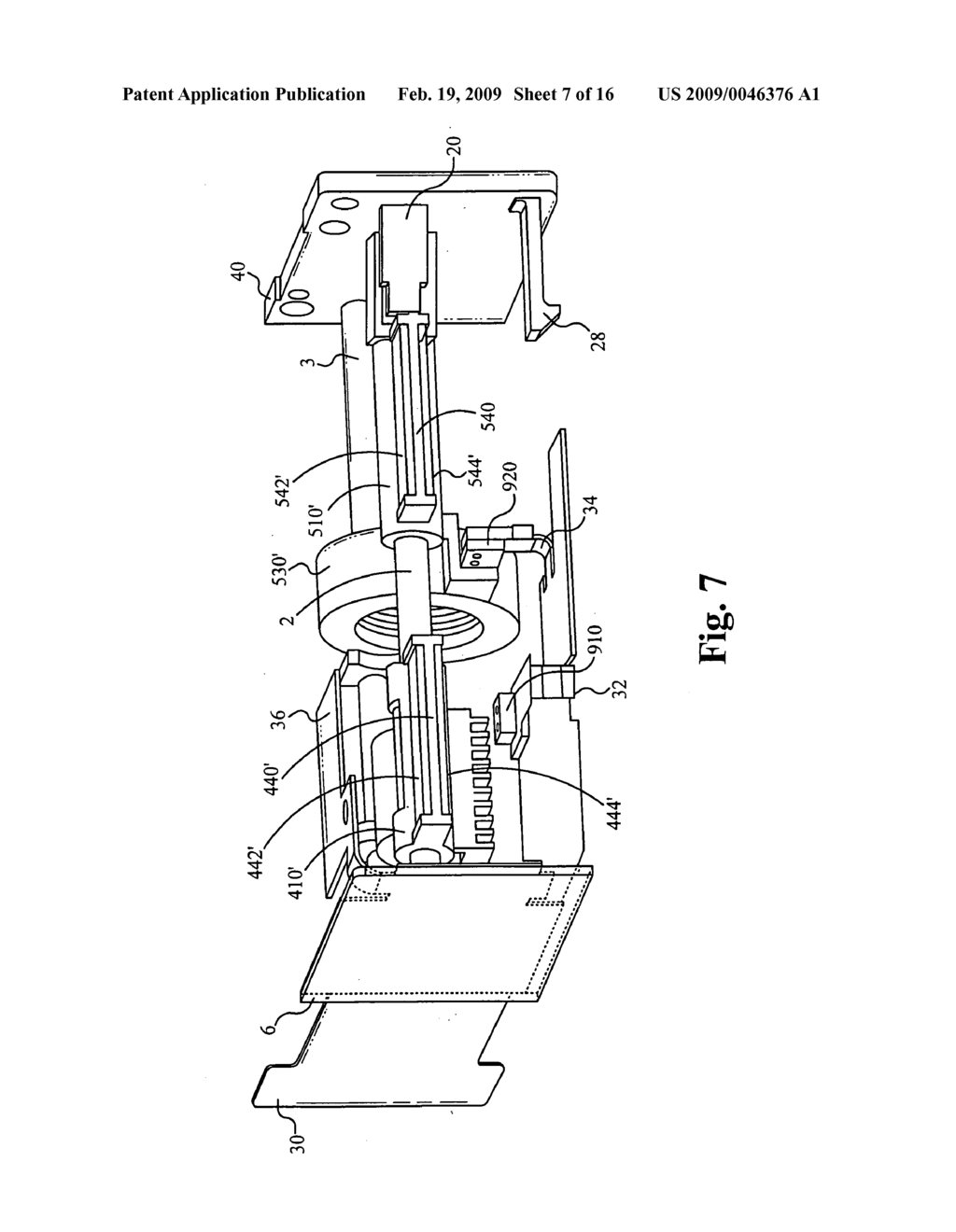 Auto-focus and zoom module with vibrational actuator and position sensing method - diagram, schematic, and image 08