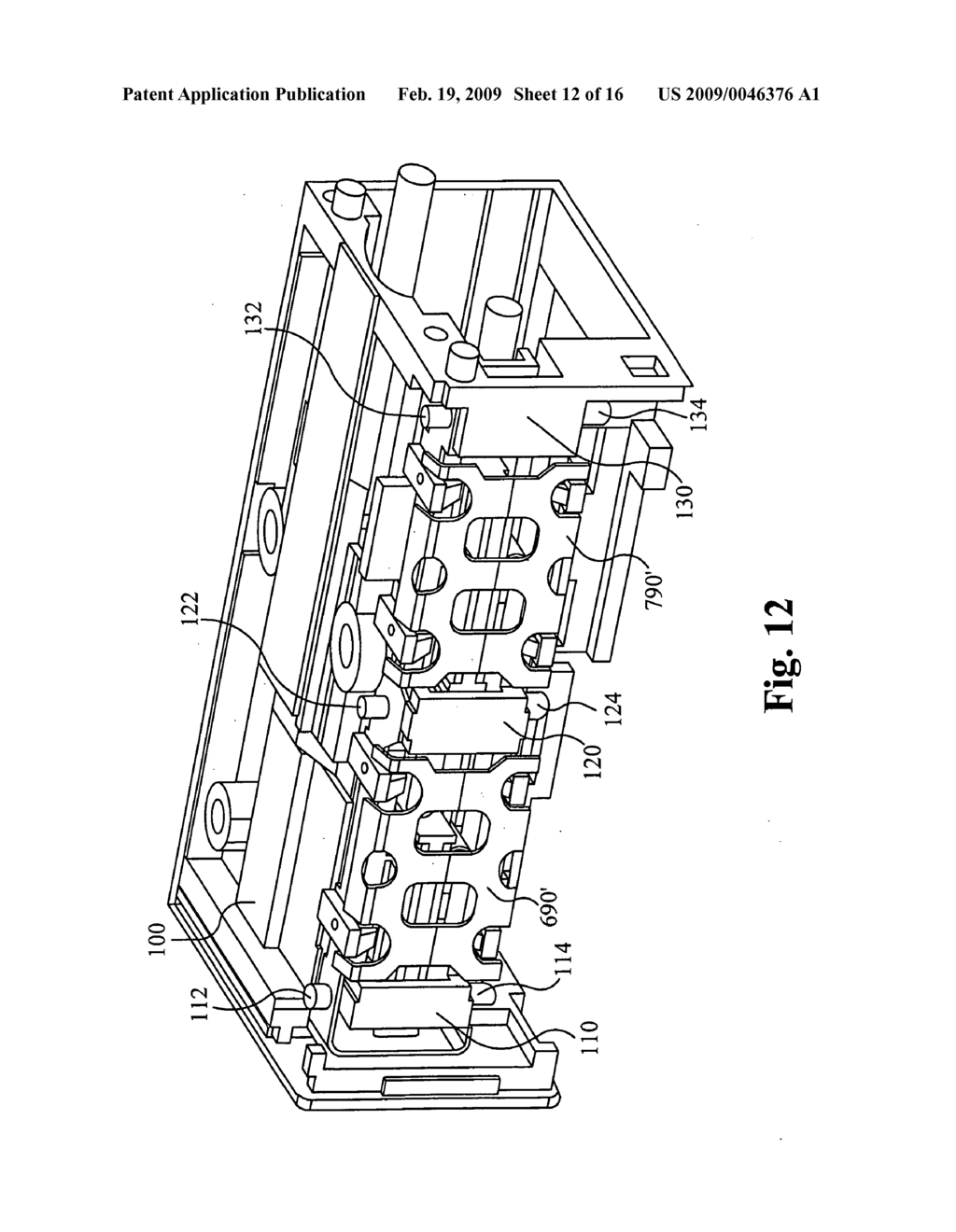 Auto-focus and zoom module with vibrational actuator and position sensing method - diagram, schematic, and image 13