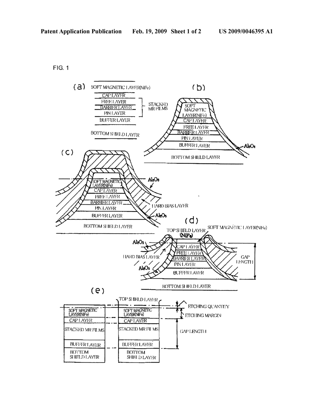 MAGNETORESISTIVE EFFECT THIN-FILM MAGNETIC HEAD AND METHOD FOR FABRICATING SAME - diagram, schematic, and image 02