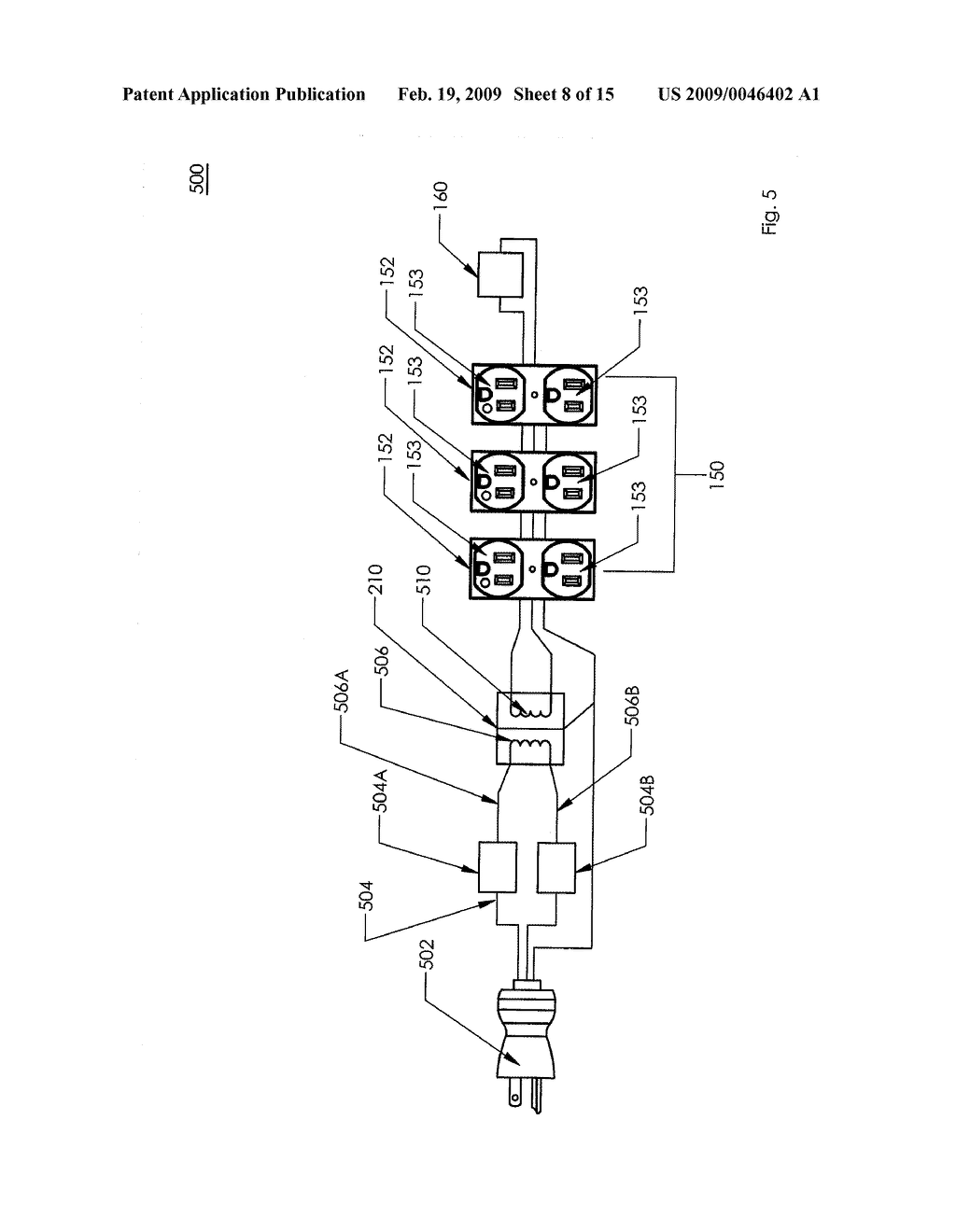 Pole-Mountable Medical Equipment Power Supply Having Low Patient Leakage Current - diagram, schematic, and image 09