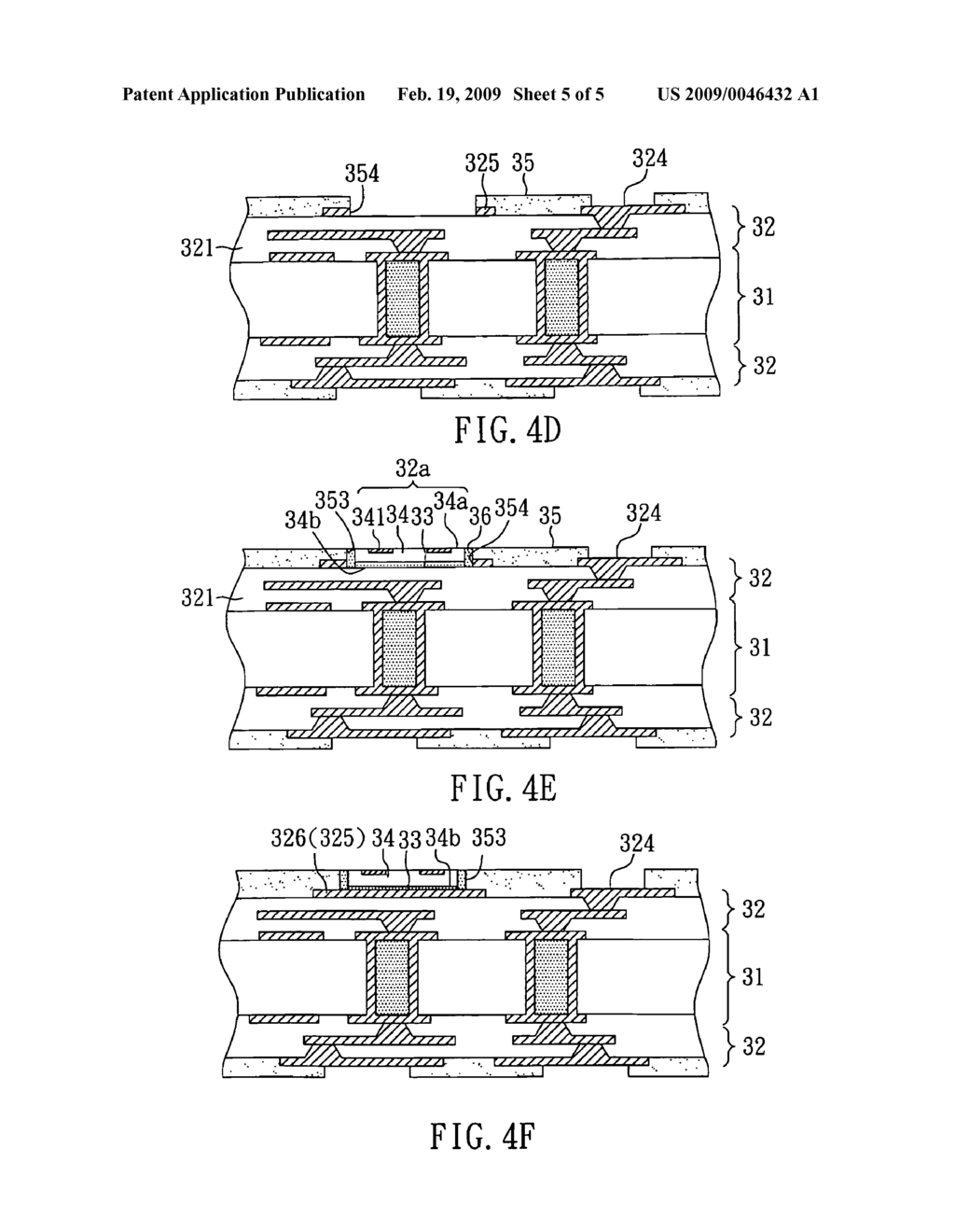 Packaging substrate structure with electronic components embedded therein and method for manufacturing the same - diagram, schematic, and image 06