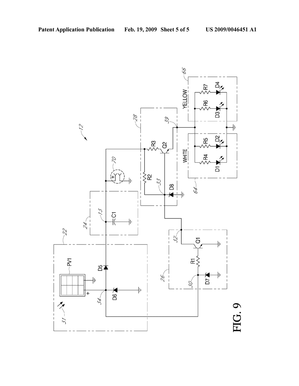 PARKING SPACE BARRIER BLOCK WITH PHOTOVOLTAIC ILLUMINATION - diagram, schematic, and image 06