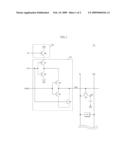 WORD LINE DRIVING CIRCUIT AND METHOD OF TESTING A WORD LINE USING THE WORD LINE DRIVING CIRCUIT diagram and image