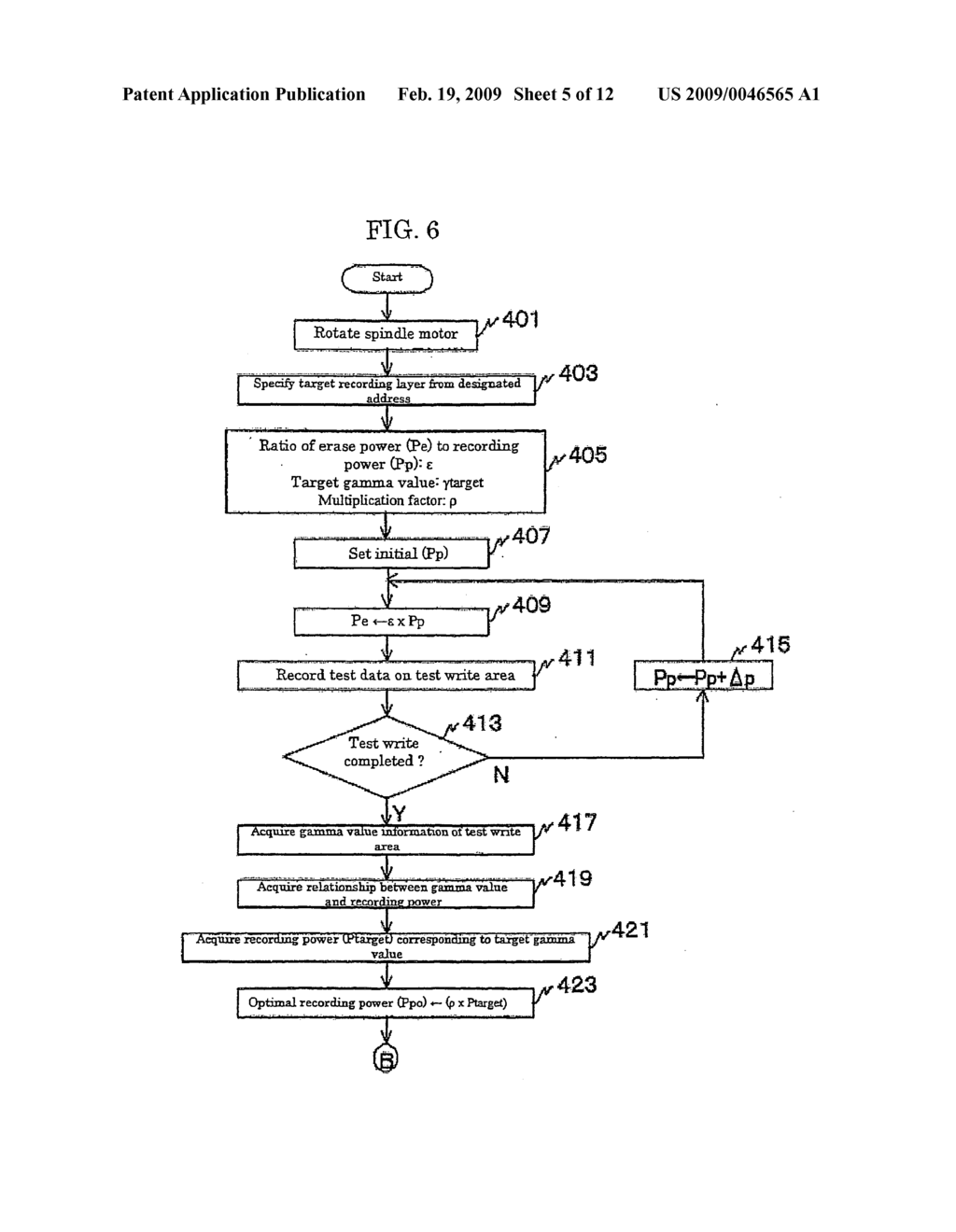 METHOD FOR DETERMINING OPTIMUM LASER BEAM POWER AND OTICAL RECORDING MEDIUM - diagram, schematic, and image 06