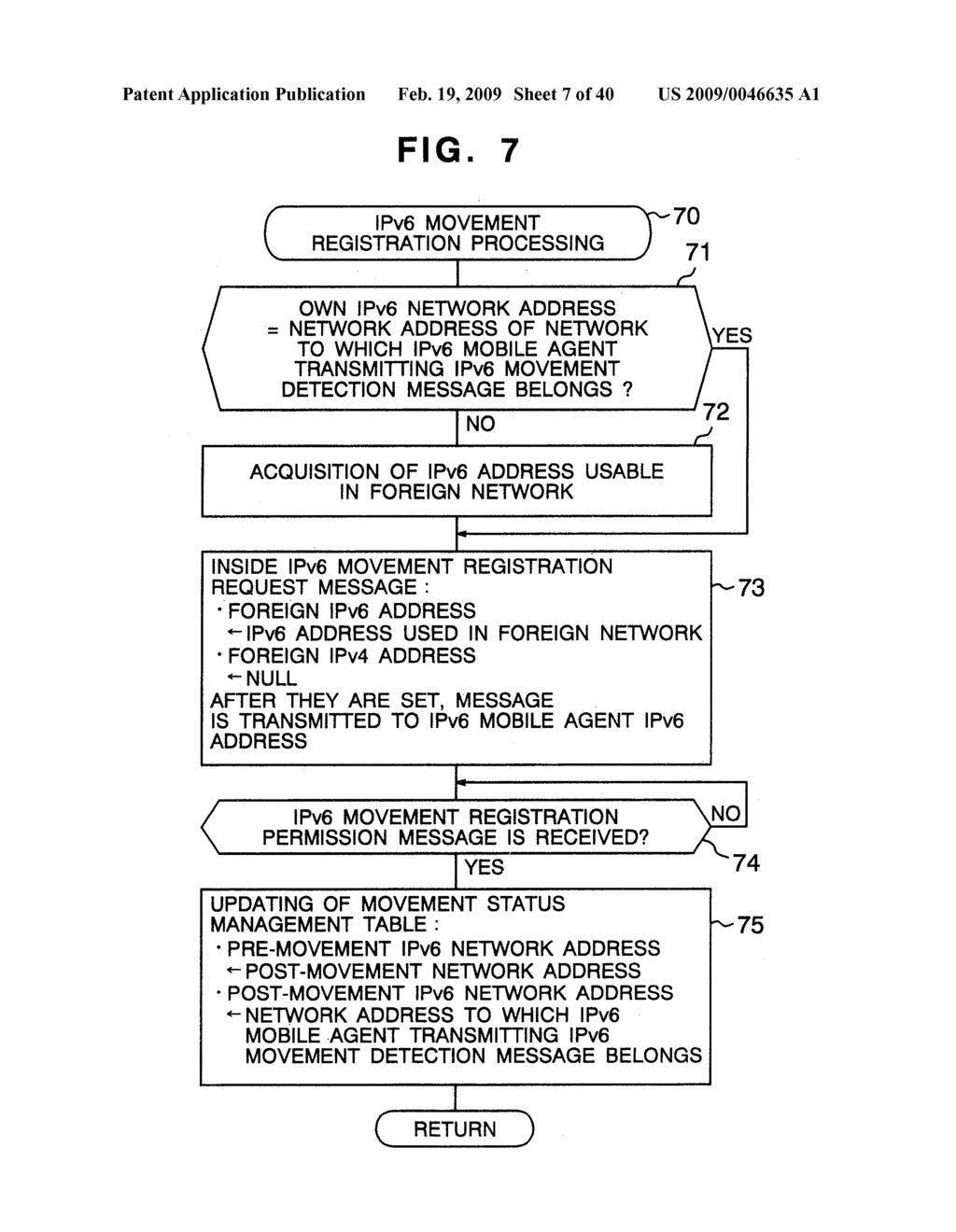 MOBILE NODE, MOBILE AGENT AND NETWORK SYSTEM - diagram, schematic, and image 08