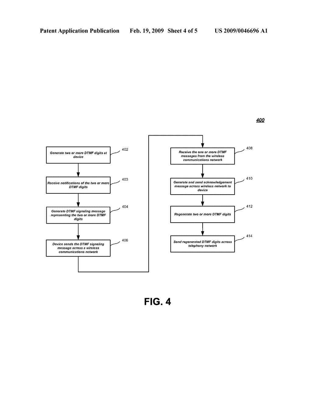 DTMF SIGNALING IN WIRELESS COMMUNICATIONS NETWORKS - diagram, schematic, and image 05