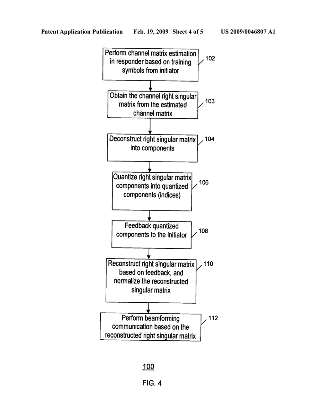 Method and system for beamforming communication in wireless communication systems - diagram, schematic, and image 05