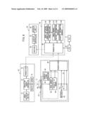 Radiation image capturing system and method of setting minimum transmission radio-field intensity in such radiation image capturing system diagram and image