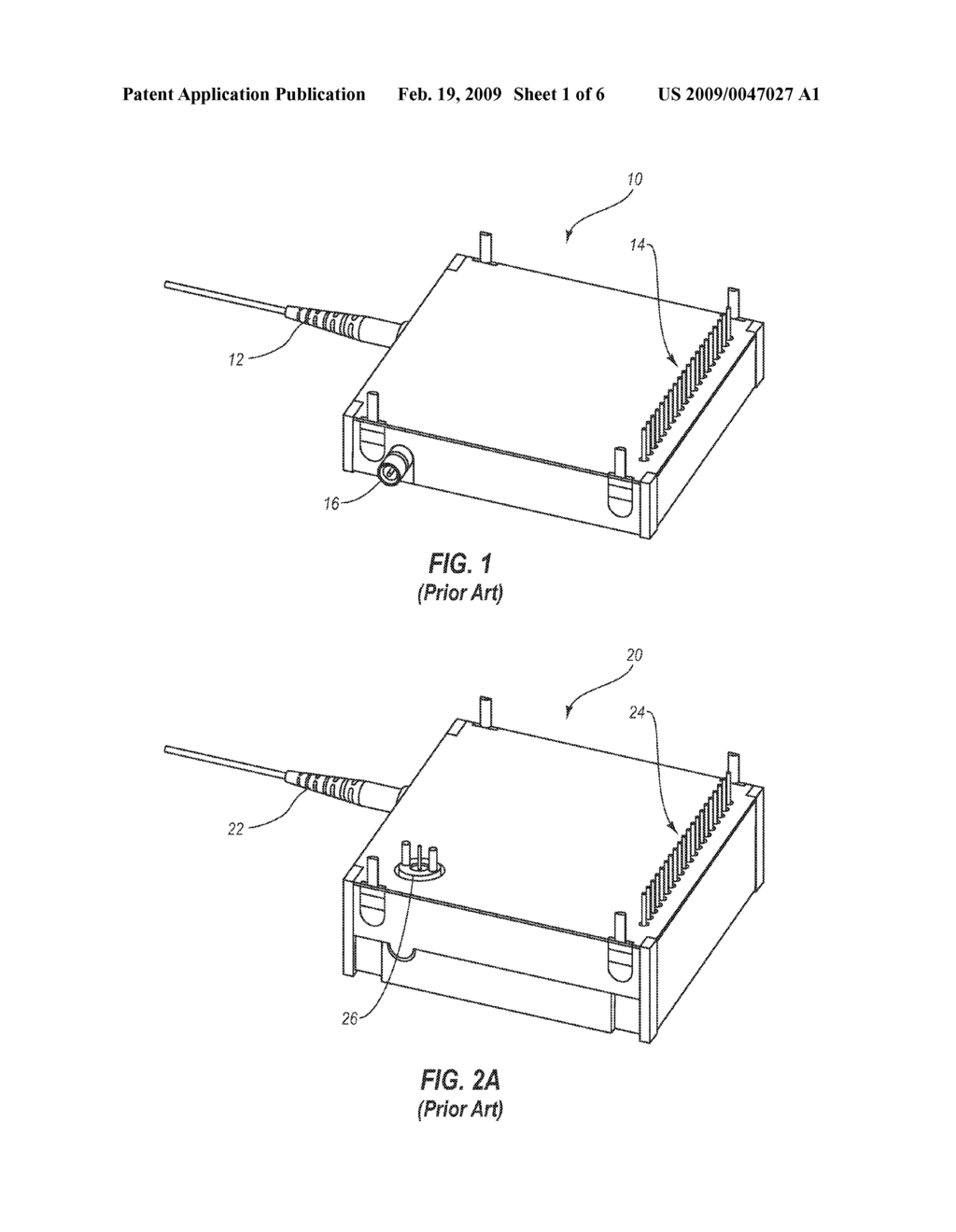 Optical Network Unit Transceiver Module Having Direct Connect RF Pin Configuration - diagram, schematic, and image 02