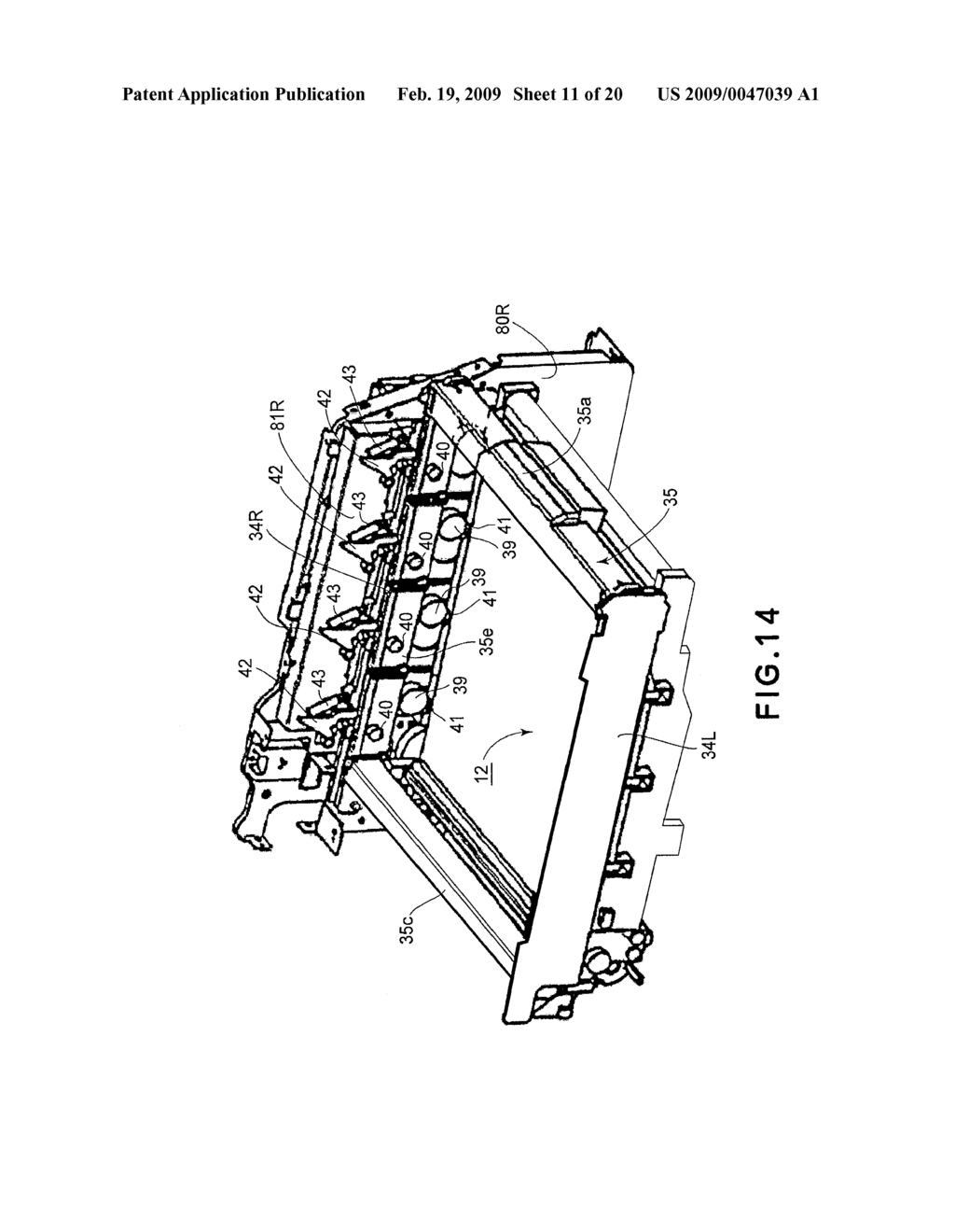 ELECTROPHOTOGRAPHIC IMAGE FORMING APPARATUS - diagram, schematic, and image 12