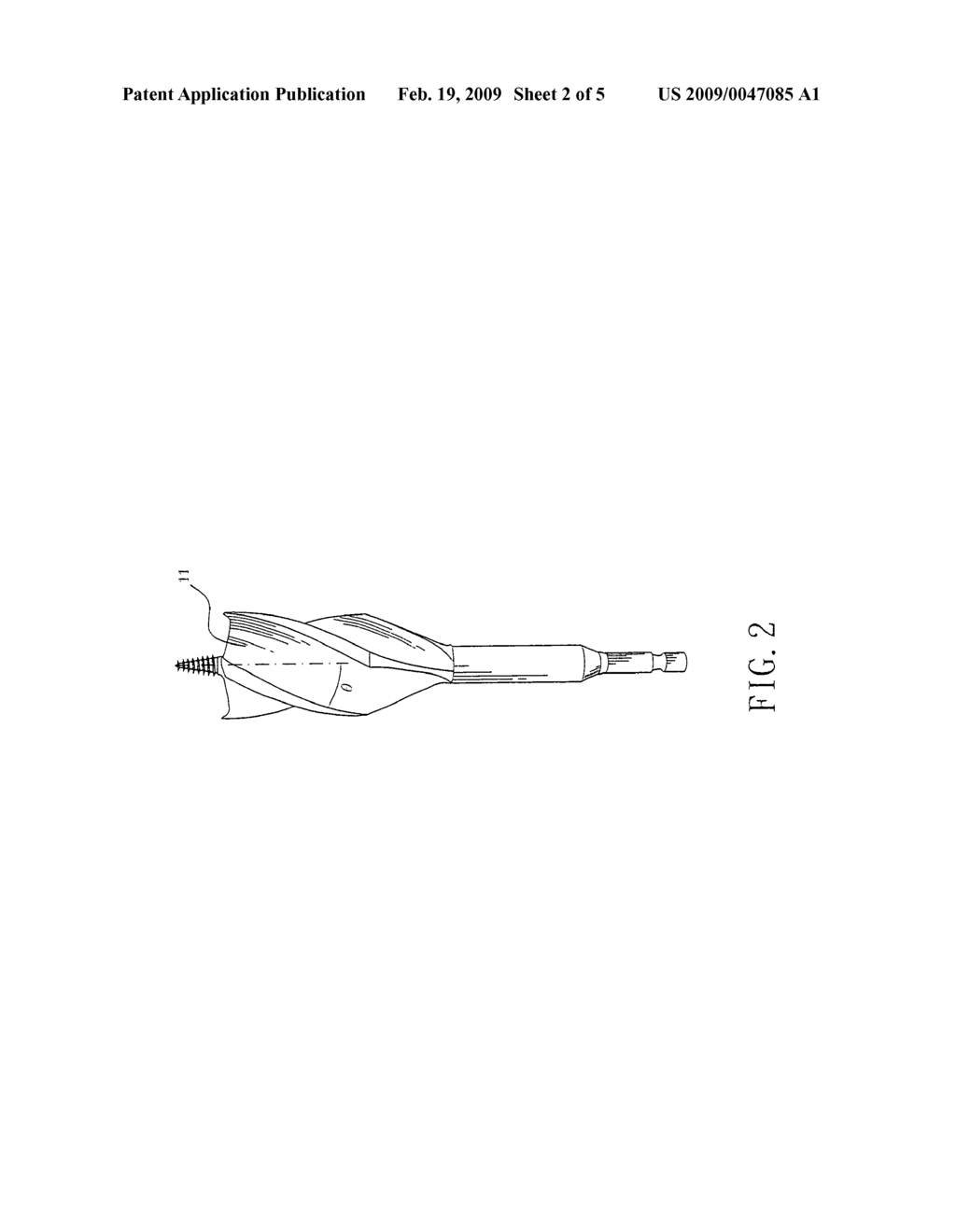 Multiple spur multiple spiral groove twist drill - diagram, schematic, and image 03