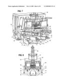 Apparatus and method for removably attaching a loading device to a vehicle diagram and image