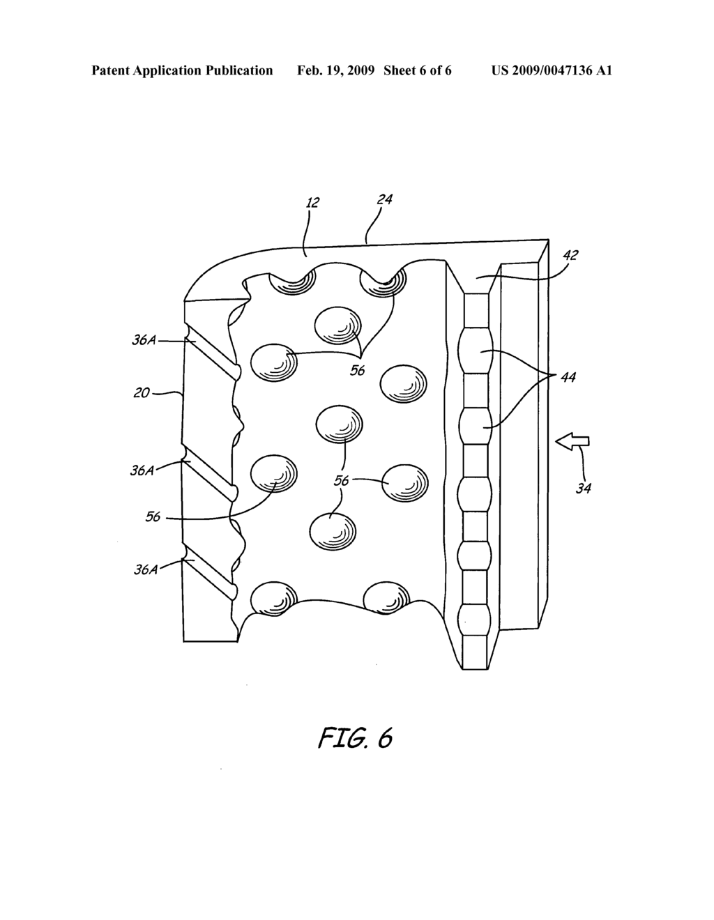 Angled tripped airfoil peanut cavity - diagram, schematic, and image 07