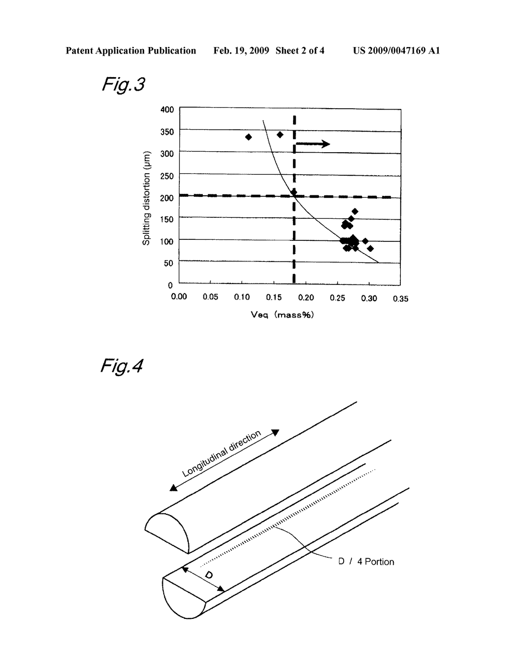 ROLLED MATERIAL FOR FRACTURE SPLIT CONNECTING ROD EXCELLING IN FRACTURE SPLITTABILITY, HOT FORGED PART FOR FRACTURE SPLIT CONNECTING ROD EXCELLING IN FRACTURE SPLITTABILITY, AND FRACTURE SPLIT CONNECTING ROD - diagram, schematic, and image 03