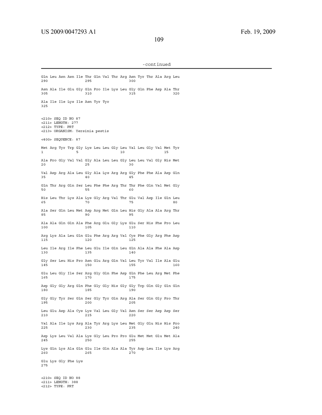 Compositions Comprising Yersinia Pestis Antigens - diagram, schematic, and image 118