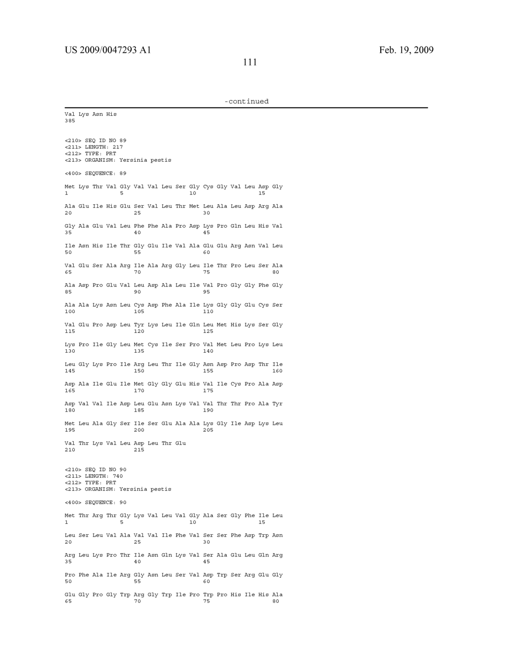 Compositions Comprising Yersinia Pestis Antigens - diagram, schematic, and image 120