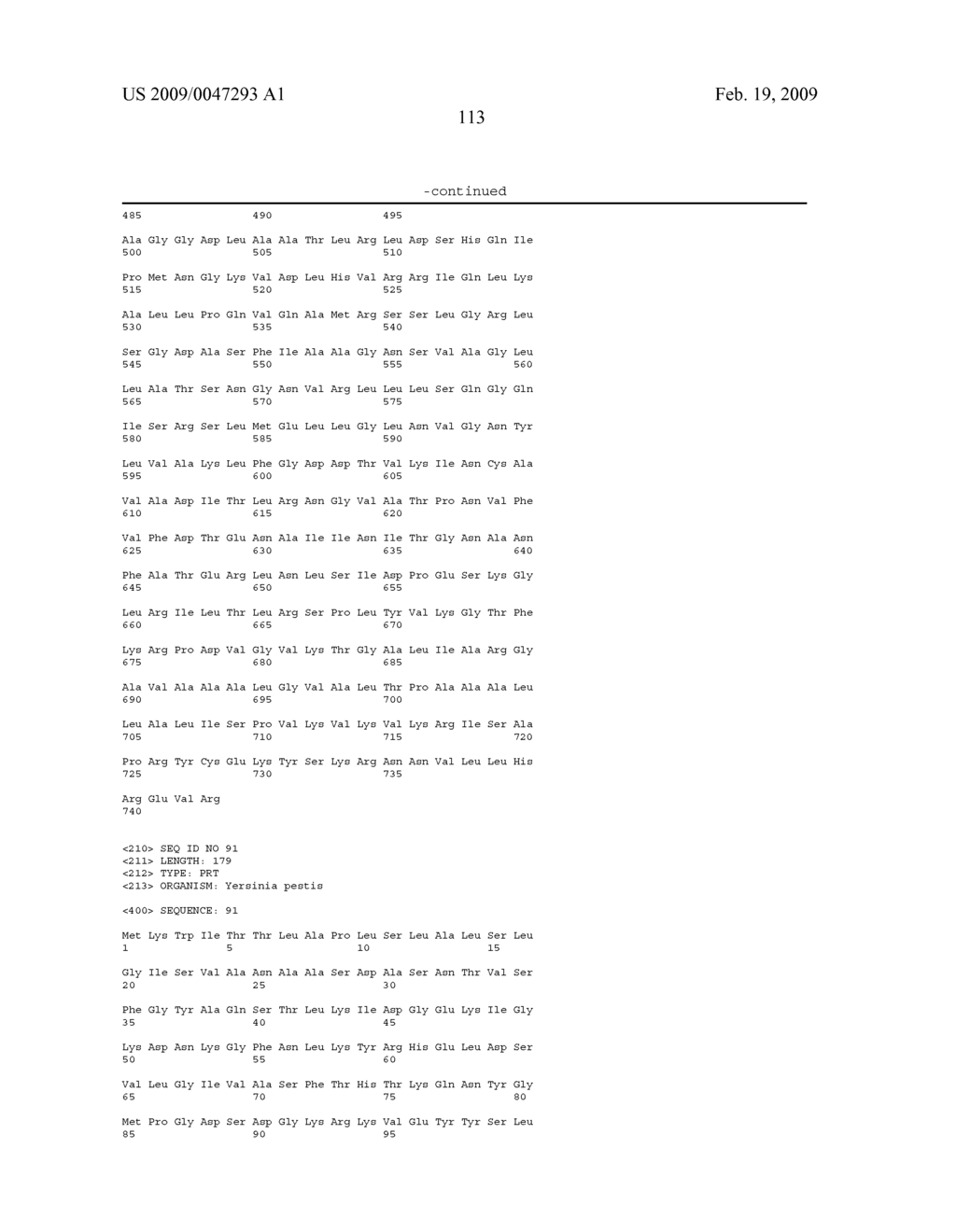 Compositions Comprising Yersinia Pestis Antigens - diagram, schematic, and image 122