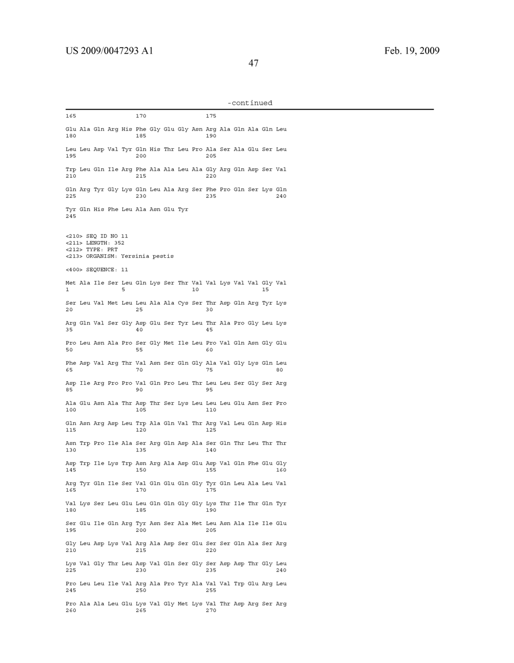 Compositions Comprising Yersinia Pestis Antigens - diagram, schematic, and image 56