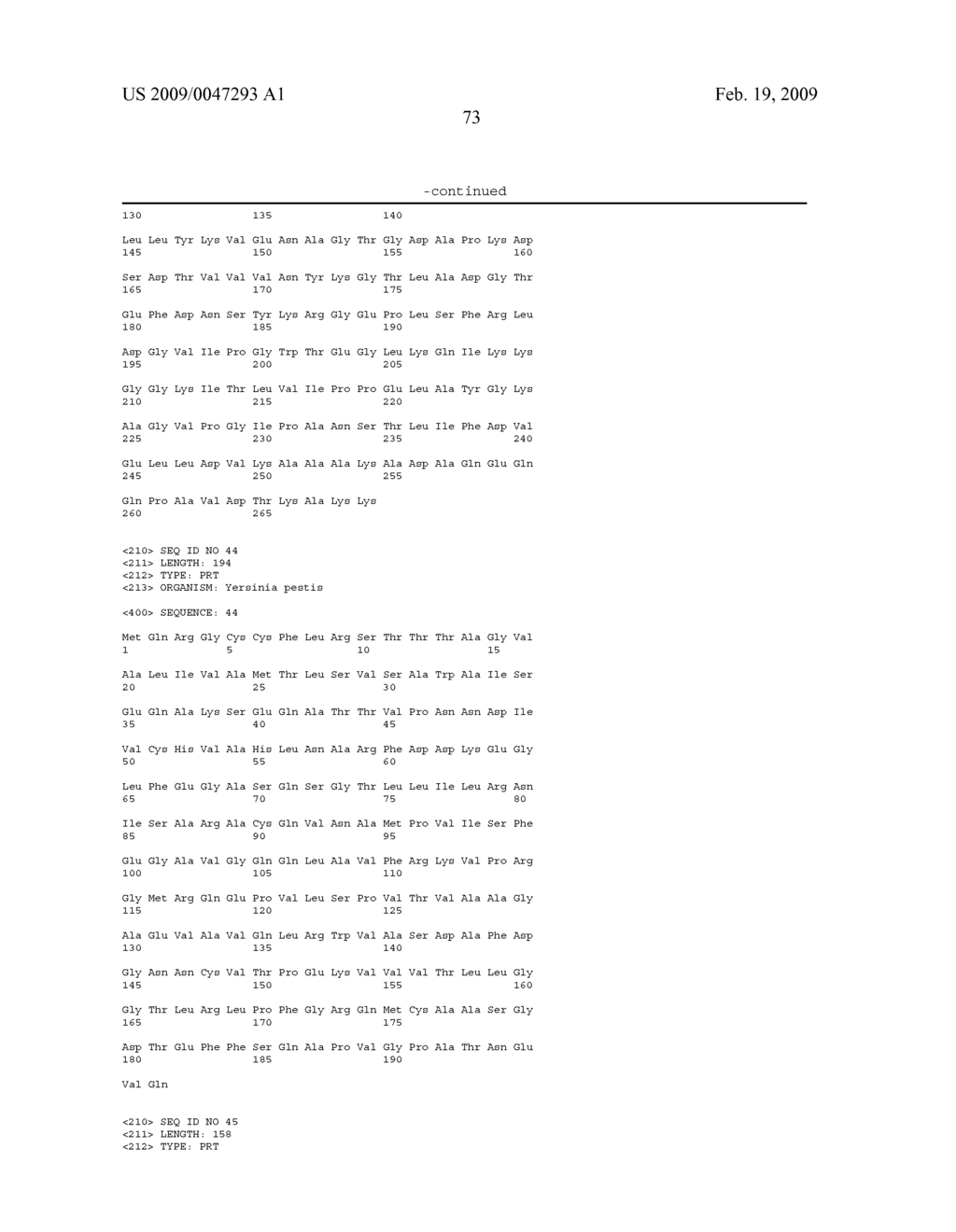 Compositions Comprising Yersinia Pestis Antigens - diagram, schematic, and image 82