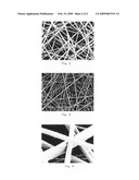 Method for producing polyethersulfone fiber diagram and image