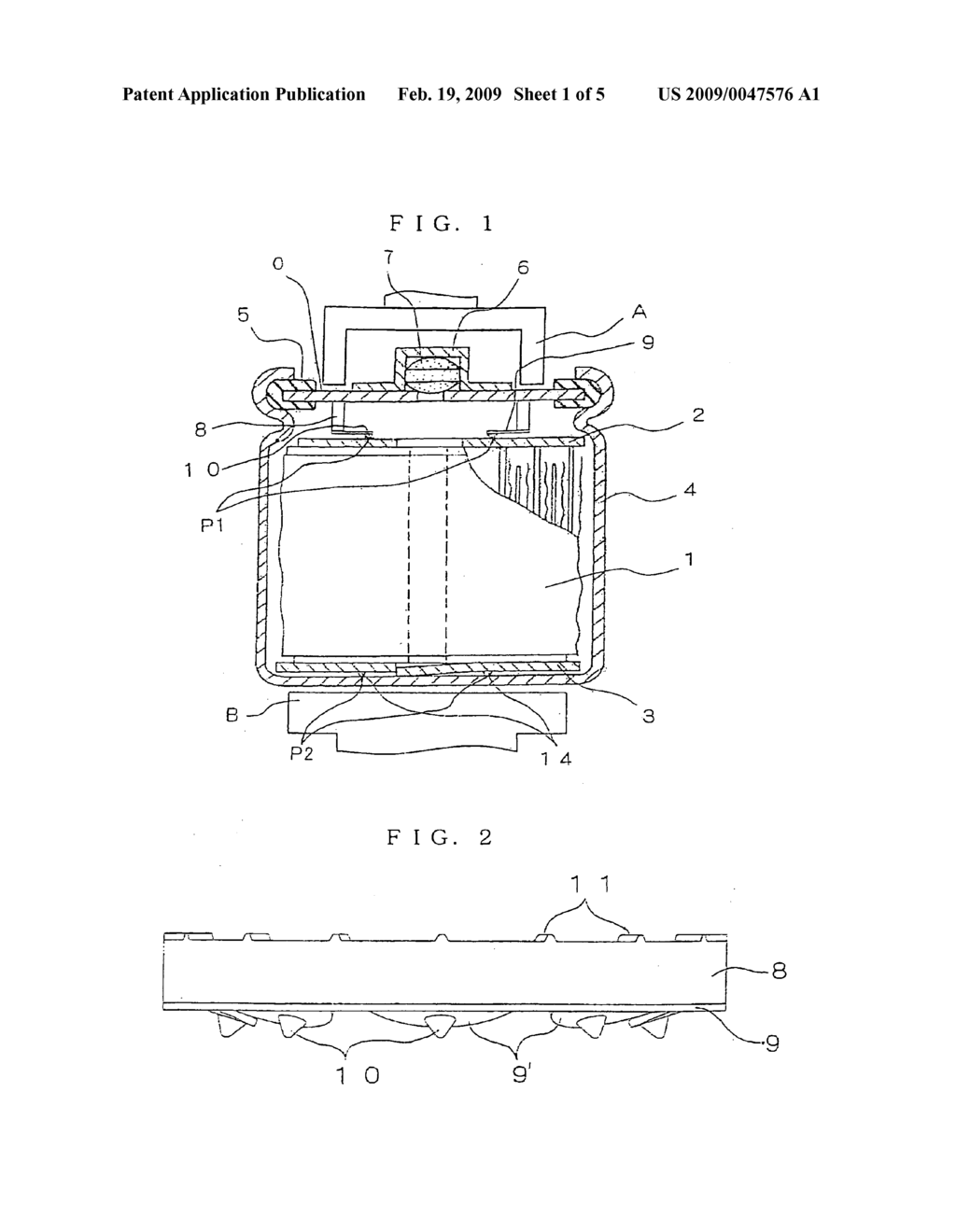 Nickel Metal-Hydride Battery and Method of Manufacturing the Same - diagram, schematic, and image 02