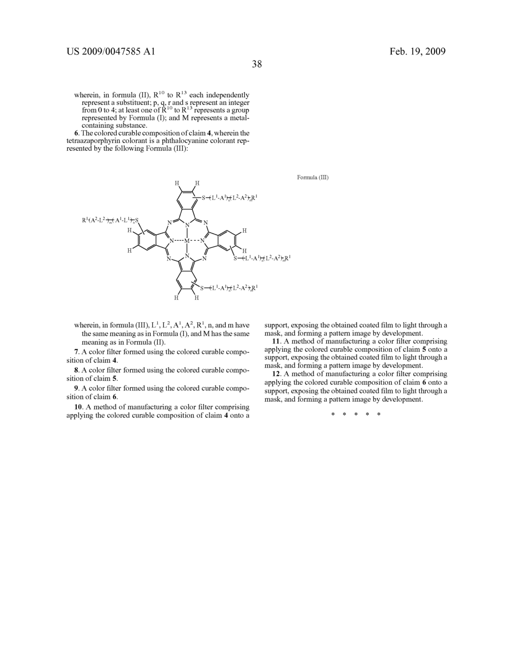 Colored curable composition, color filter and manufacturing method thereof - diagram, schematic, and image 39